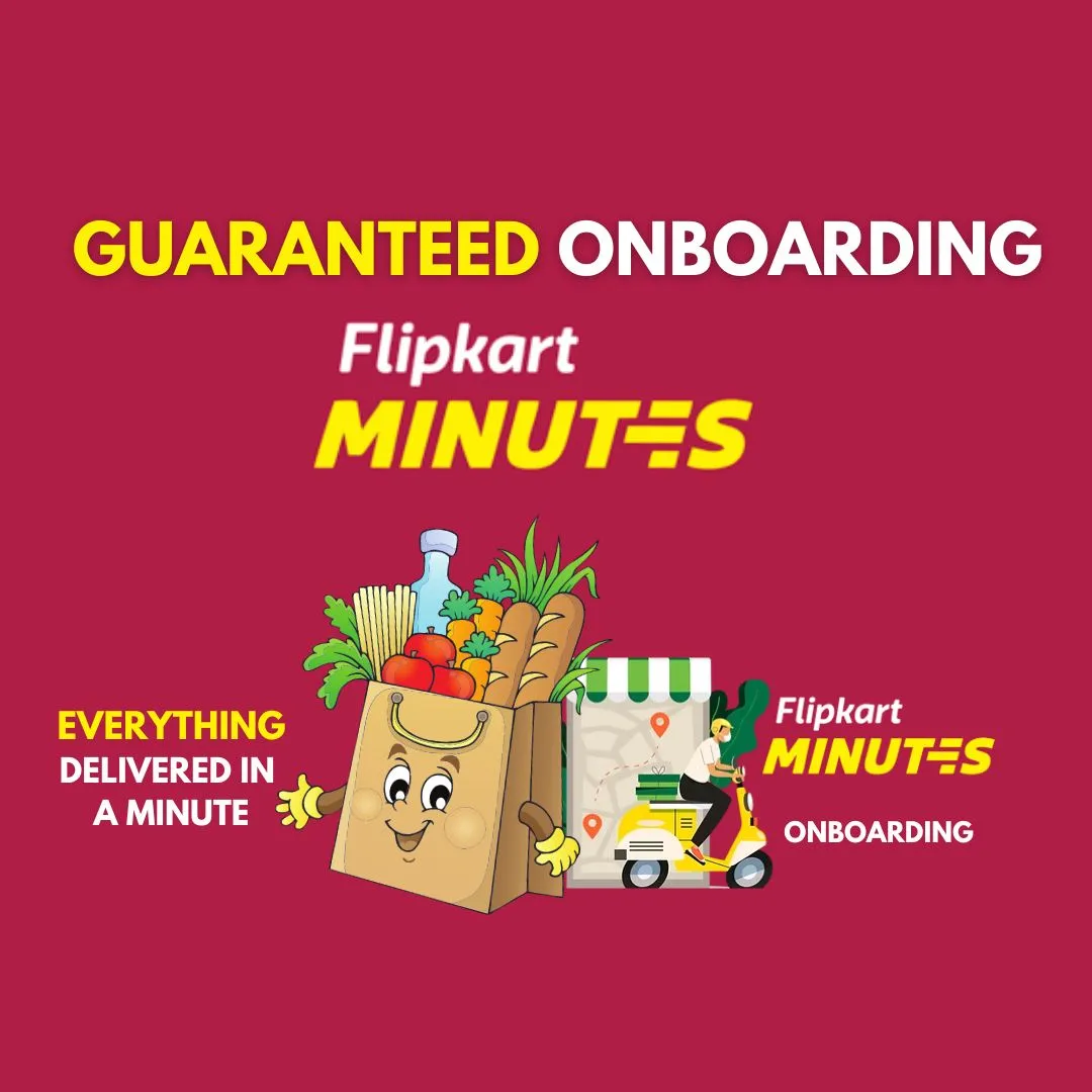 Flipkart Minutes Onboarding
